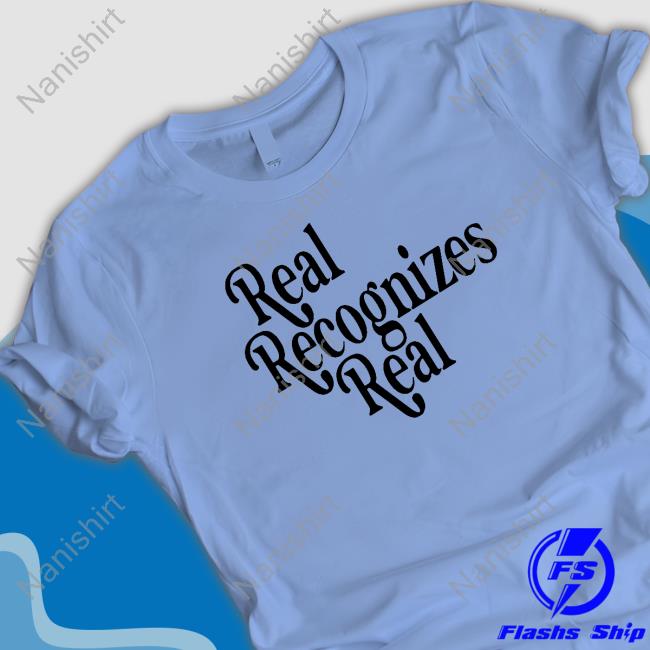 Giggly Squad Merch Real Recognizes Real White Long Sleeve Shirt Giggly Squad Merch Real Recognizes Real White Long Sleeve Shirt