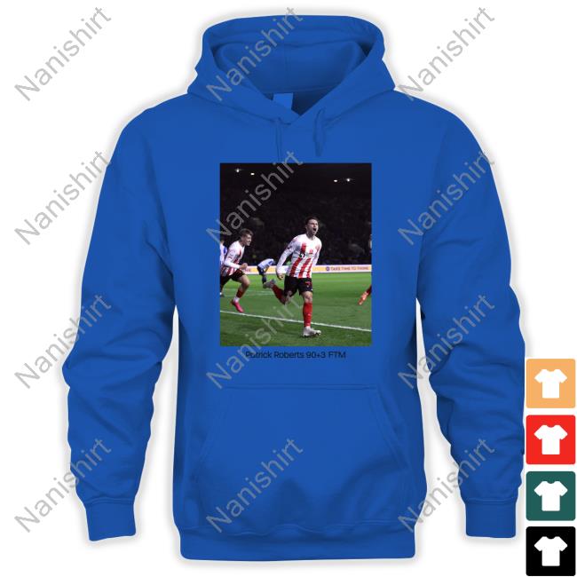 Patrick Roberts 90+3 Ftm Shirt Derby County FC Patrick Roberts 90+3 Ftm Shirt Derby County FC