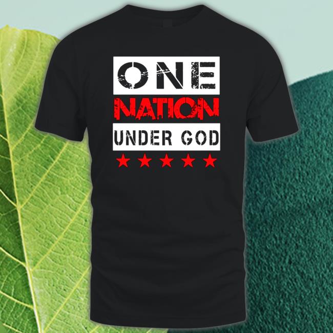 Official Officer Tatum Merch One Nation Under God Long Sleeve Tee Official Officer Tatum Merch One Nation Under God Long Sleeve Tee