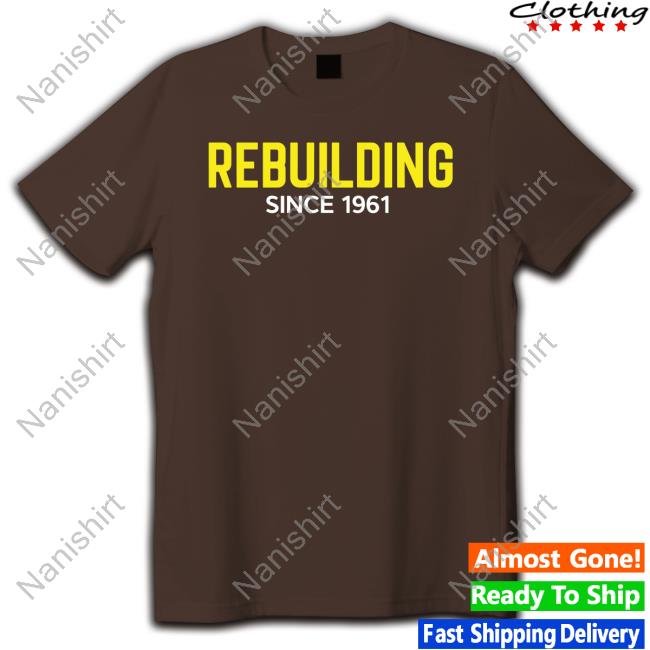 Official Vikings Minnesota Rebuilding Since 1961 Tee Official Vikings Minnesota Rebuilding Since 1961 Tee