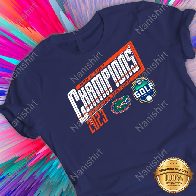  Florida Gators National Champs Men's Golf 2023 T-Shirt