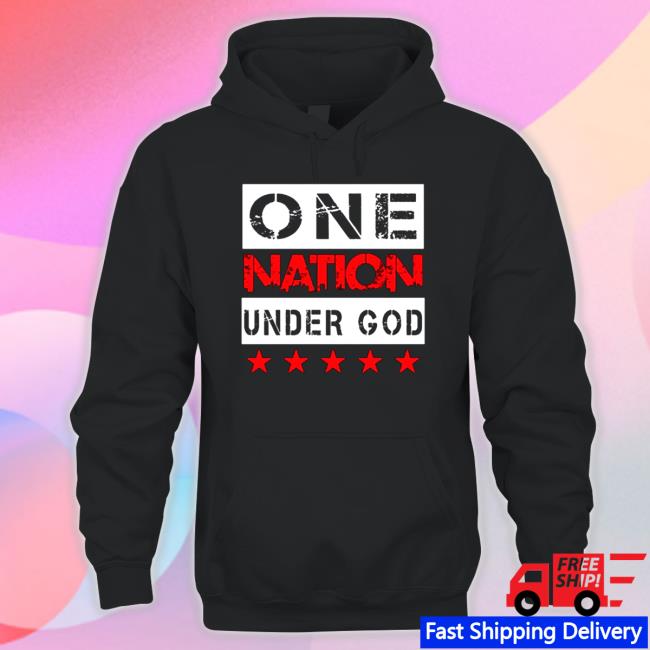 Official Officer Tatum Merch One Nation Under God Long Sleeve Tee Official Officer Tatum Merch One Nation Under God Long Sleeve Tee