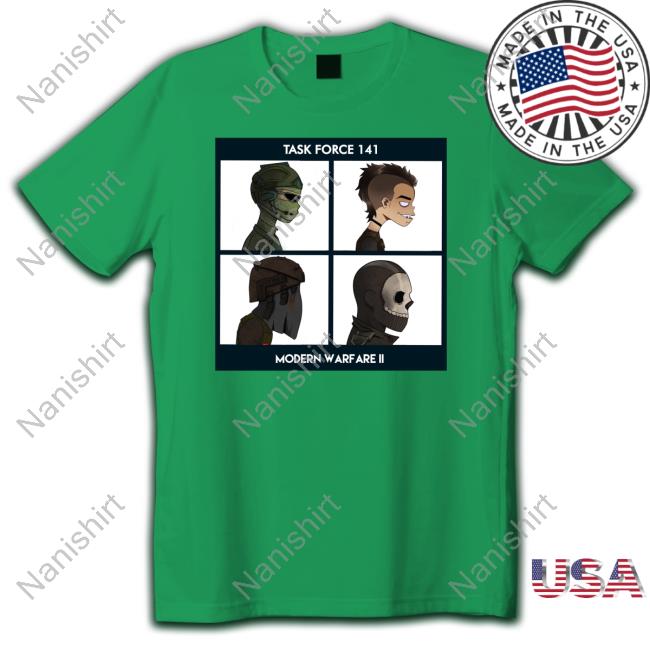 Task Force 141 Modern Warf Are Ii Tee Shirt Task Force 141 Modern Warf Are Ii Tee Shirt