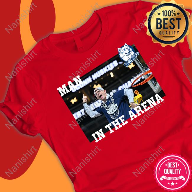 Official Dan Hurley Man In The Arena Tee Official Dan Hurley Man In The Arena Tee