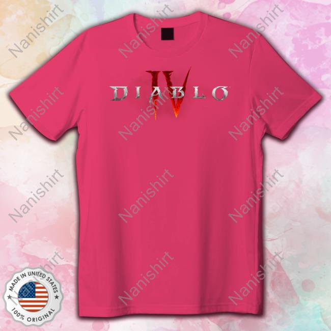 Hell On The Horizon Diablo IV Logo Shirt Hell On The Horizon Diablo IV Logo Shirt