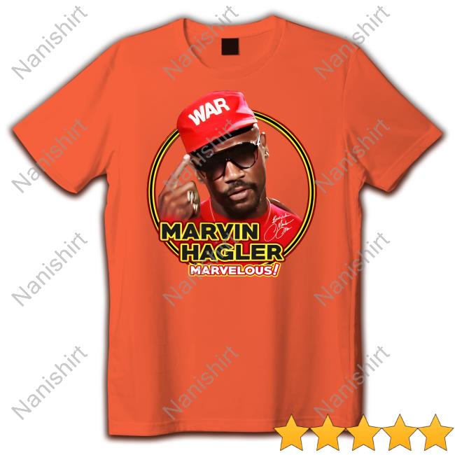 Marvin Hagler Marvelous Shirt Marvin Hagler Marvelous Shirt