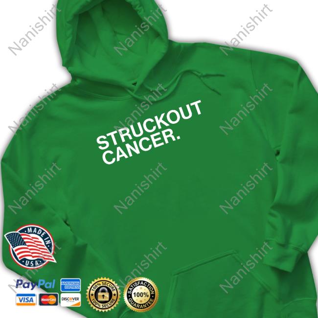 Obvious Shirts Struckout Cancer Shirt Scott Merkin Obvious Shirts Struckout Cancer Shirt Scott Merkin
