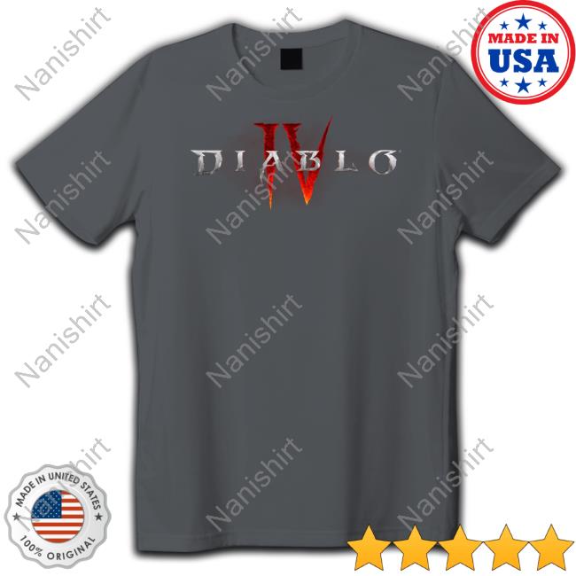 Hell On The Horizon Diablo IV Logo Shirt Hell On The Horizon Diablo IV Logo Shirt