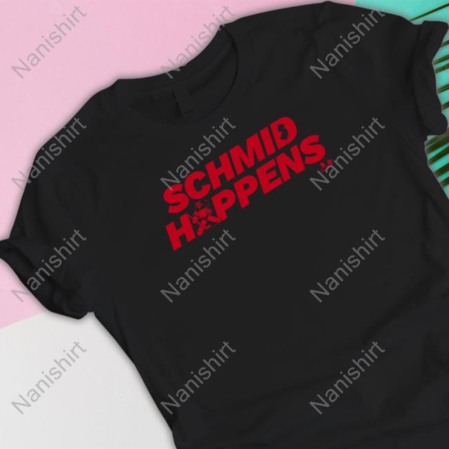 Official BreakingT Akira Schmid Happens Tee Shirt Official BreakingT Akira Schmid Happens Tee Shirt