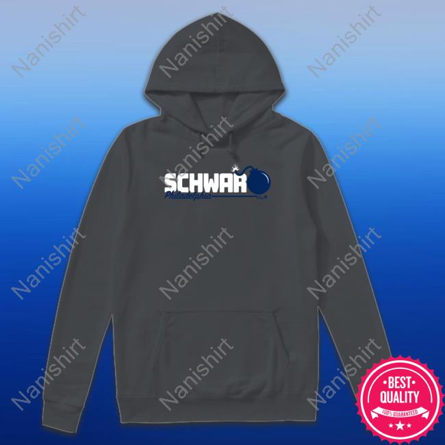 Official Kyle Schwarber Schwarbomb Logo Tee Shirt Official Kyle Schwarber Schwarbomb Logo Tee Shirt