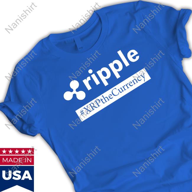 Official Ripple Xrp The Currency Tee Official Ripple Xrp The Currency Tee