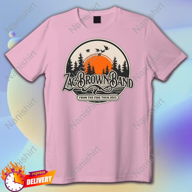 Zac Brown Band From The Fire Tour 2023 Hoodie Zac Brown Band From The Fire Tour 2023 Hoodie