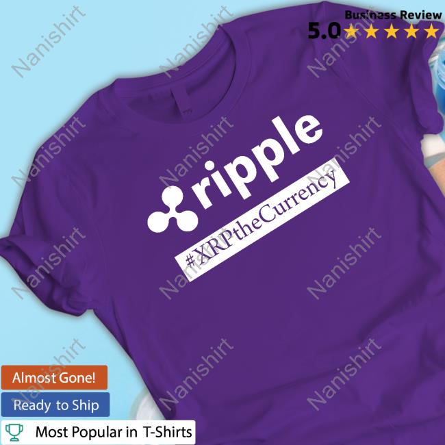 Official Ripple Xrp The Currency Tee Official Ripple Xrp The Currency Tee