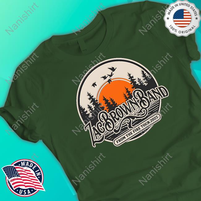 Zac Brown Band From The Fire Tour 2023 Hoodie Zac Brown Band From The Fire Tour 2023 Hoodie