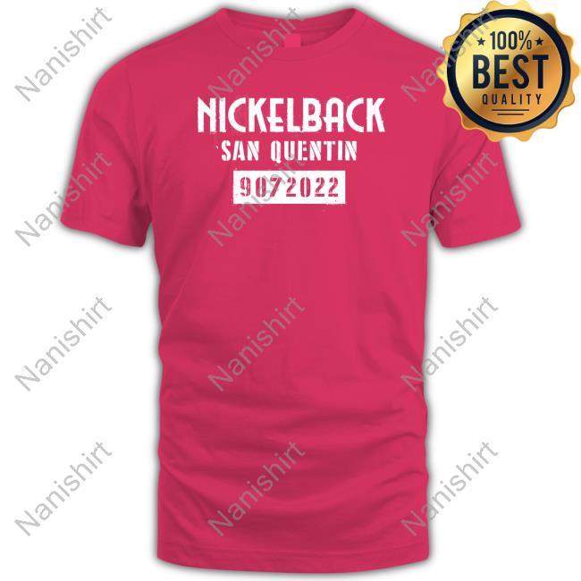 Nickelback San Quentin Single Black T Shirt Nickelback San Quentin Single Black T Shirt