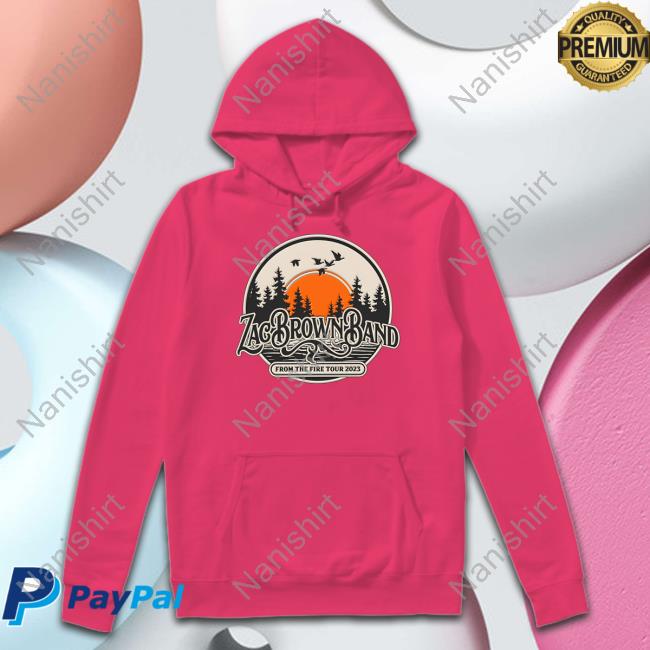 Zac Brown Band From The Fire Tour 2023 Hoodie Zac Brown Band From The Fire Tour 2023 Hoodie