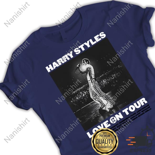 Harry Styles Love On Tour 2023 Blue Warsaw Jacket