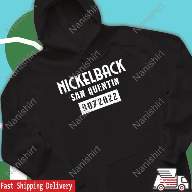 Nickelback San Quentin Single Black T Shirt Nickelback San Quentin Single Black T Shirt