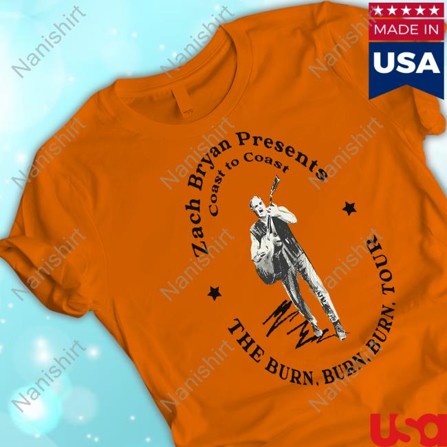 Zach Bryan Burn Burn Burn Tour Merch Zach Bryan Shop Coast To Coast T Shirt Zach Bryan Burn Burn Burn Tour Merch Zach Bryan Shop Coast To Coast T Shirt
