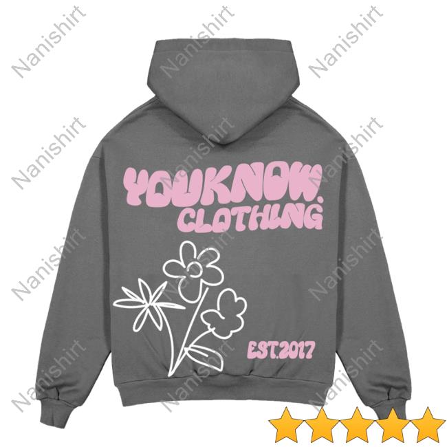You Know Clothing Store Shop Merch YouKnow Growth Pullover Sweatshirt | Pink Matter (Charcoal) You Know Clothing Store Shop Merch YouKnow Growth Pullover Sweatshirt | Pink Matter (Charcoal)