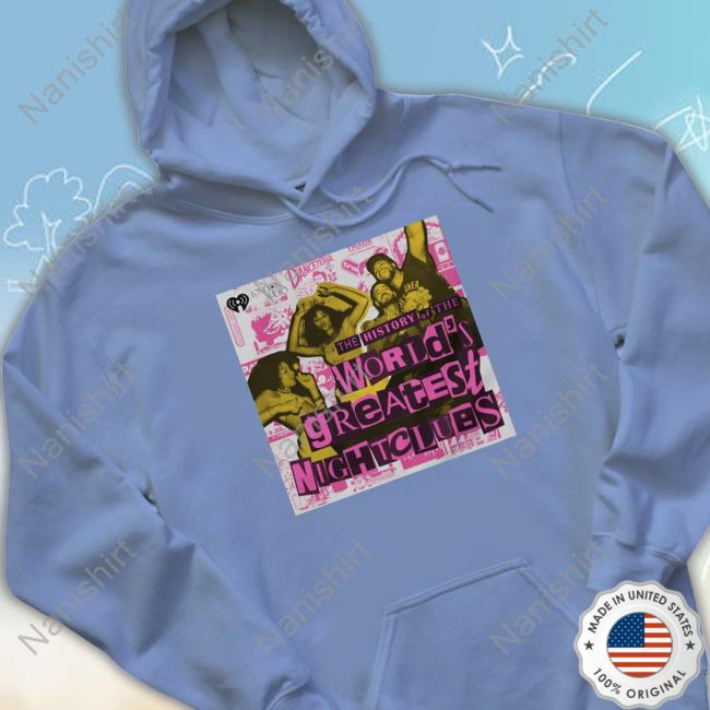 The History Of Nightclubs Tee Shirt The History Of Nightclubs Tee Shirt