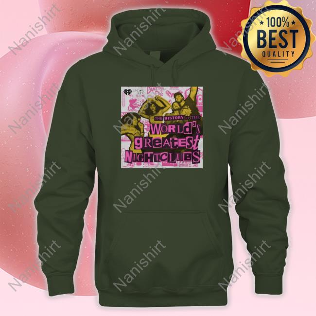 The History Of Nightclubs Tee Shirt The History Of Nightclubs Tee Shirt