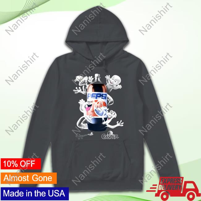 Pepsi Casper The Friendly Ghost Crewneck Sweatshirt Pepsi Casper The Friendly Ghost Crewneck Sweatshirt