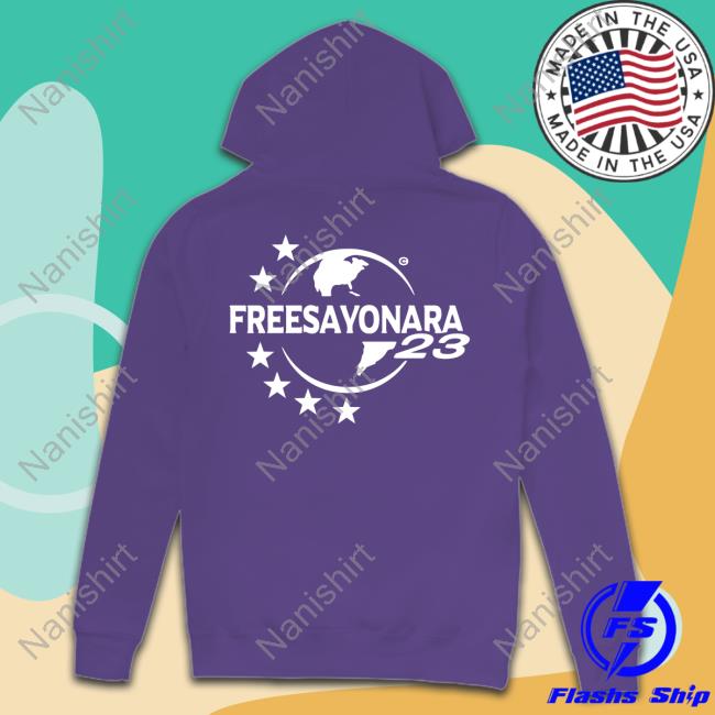 Andromeda Merch Álvaro Díaz #Freesayonara 23 Shirt Andromeda Merch Álvaro Díaz #Freesayonara 23 Shirt