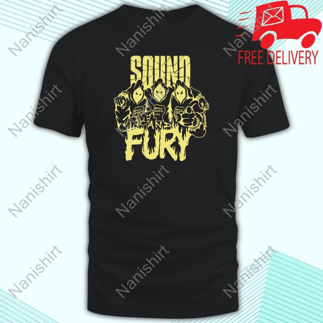 Brain Dead X Spoiler Sound & Fury  T-Shirt Yellow Brain Dead X Spoiler Sound & Fury  T-Shirt Yellow