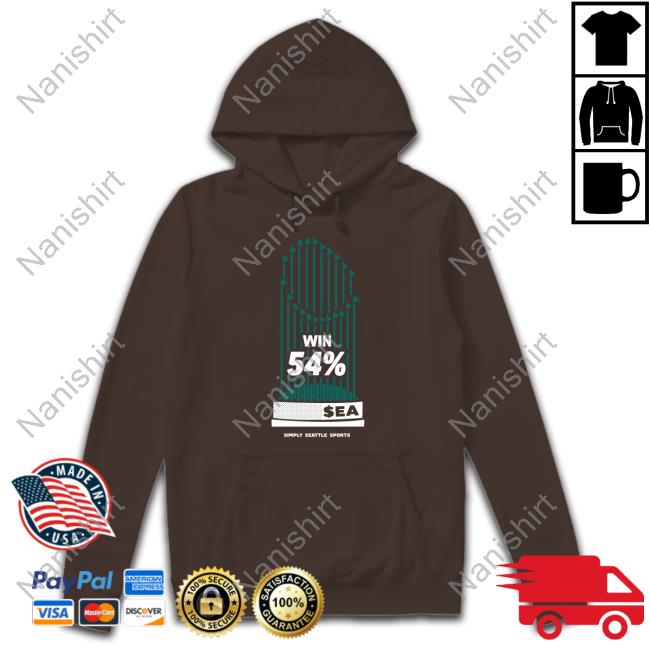 Official Simply Seattle Merch Win 54% Tee Shirt Official Simply Seattle Merch Win 54% Tee Shirt
