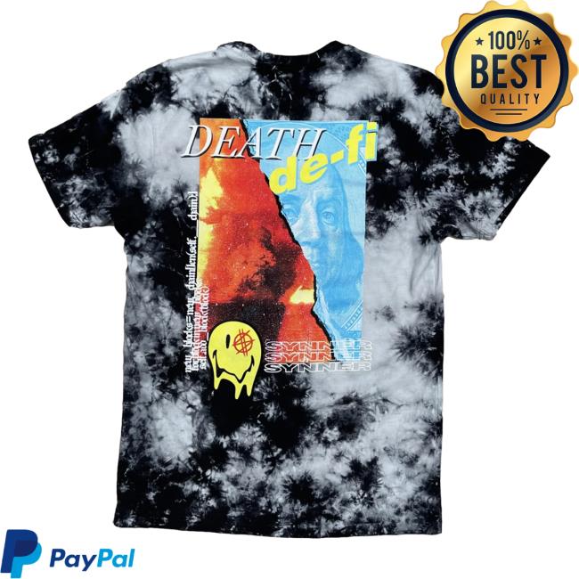 Official Synyster Gates Clothing Synner Death Defi Tie Dye New Shirt Official Synyster Gates Clothing Synner Death Defi Tie Dye New Shirt