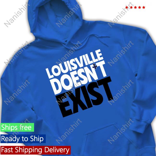 Aaron Bradshaw Louisville Doesn't Exist Sweatshirt