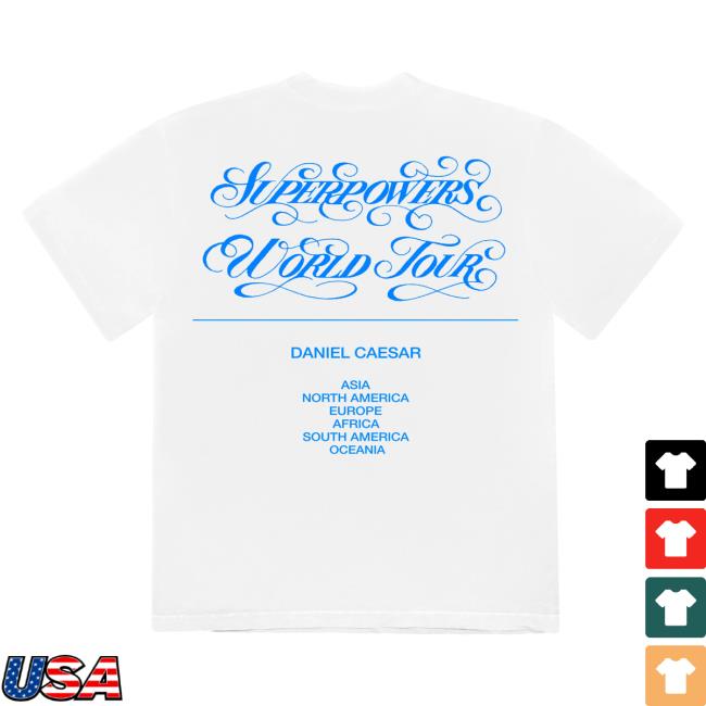 Official Daniel Caesar Merch Shop Superpowers World Tour Portrait Sweater DanielCaesar Official Daniel Caesar Merch Shop Superpowers World Tour Portrait Sweater DanielCaesar