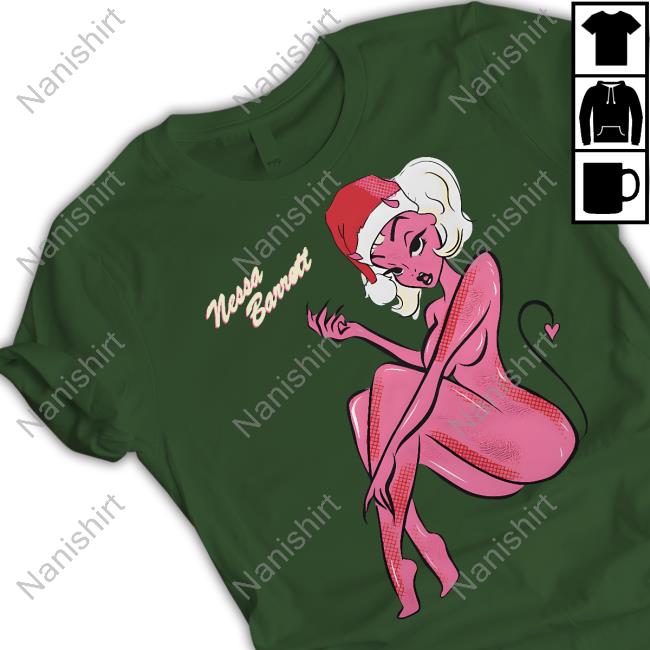 Nessa Barrett Merch Bad Santa Long Sleeve Shirt Nessa Barrett Merch Bad Santa Long Sleeve Shirt