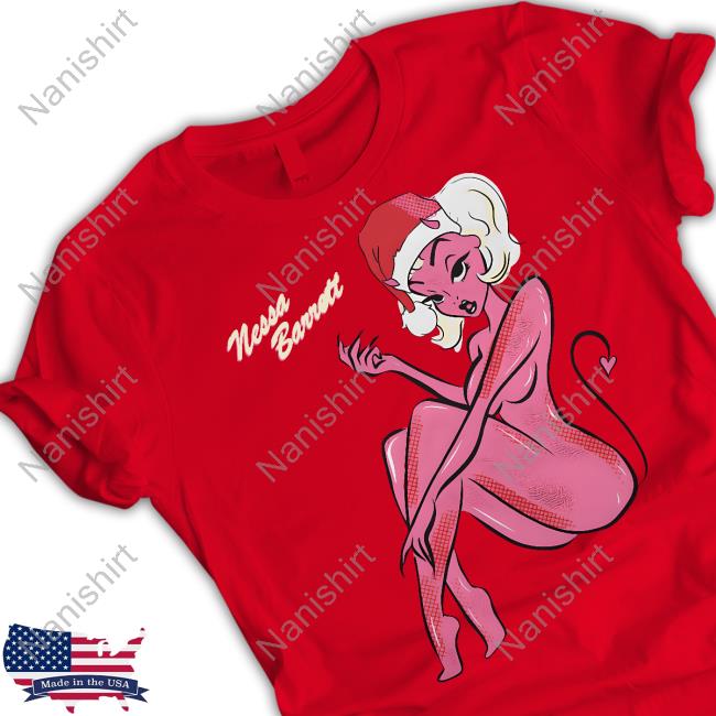 Nessa Barrett Merch Bad Santa Long Sleeve Shirt Nessa Barrett Merch Bad Santa Long Sleeve Shirt