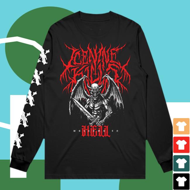 Ink Merch Welcome To Hell Long Sleeve Ink Merch Welcome To Hell Long Sleeve