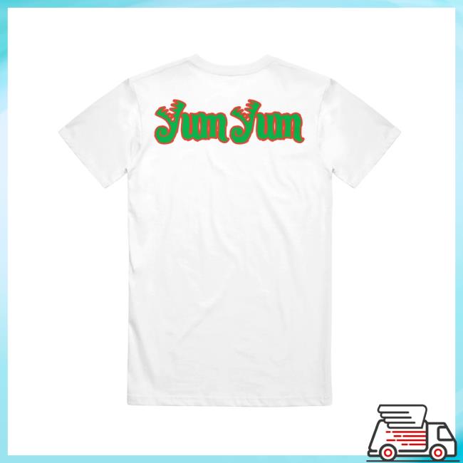 Official Insane Clown Posse Merch Insane Clown Posse Yum Yum Holiday White Tee Shirt Official Insane Clown Posse Merch Insane Clown Posse Yum Yum Holiday White Tee Shirt