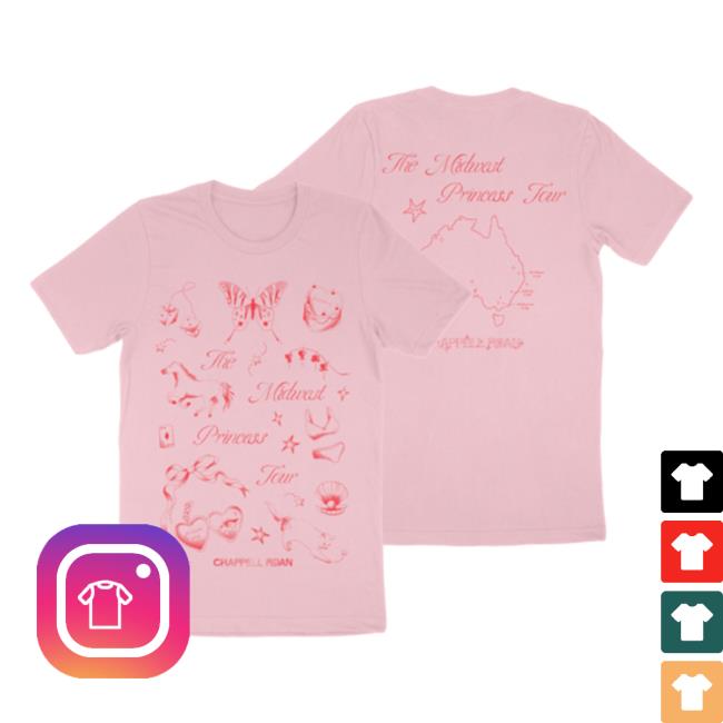 The Midwest Princess Tour 2023 Sweatshirt The Midwest Princess Tour 2023 Sweatshirt