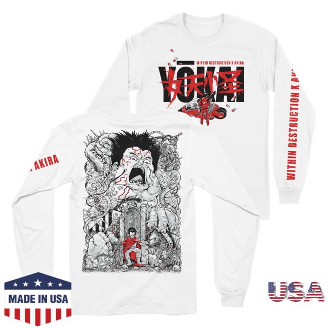 Official Indie Merch Store Within Destruction Akira Long Sleeve Tee Shirt IndieMerchStore Official Indie Merch Store Within Destruction Akira Long Sleeve Tee Shirt IndieMerchStore