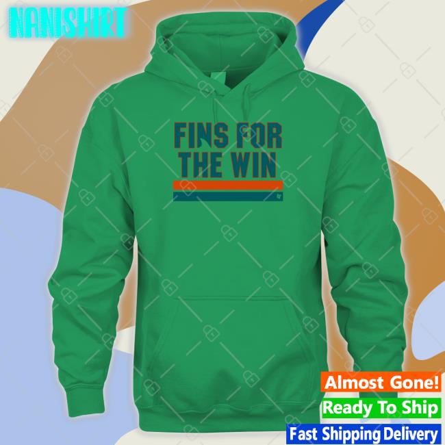 Fins For The Win Shirt Funny Fins For The Win Hooded Sweatshirt Breakingt Merch