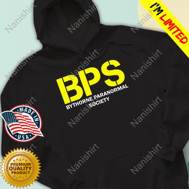 Official Mandela Catalogue Merch Bps Bythorne Paranormal Society Hoodie