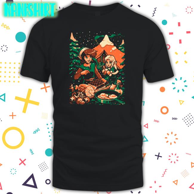 The Yetee Shop Winter Camping Tee By ixelEyeBat Wario64 The Yetee Shop Winter Camping Sweatshirts By ixelEyeBat Wario64