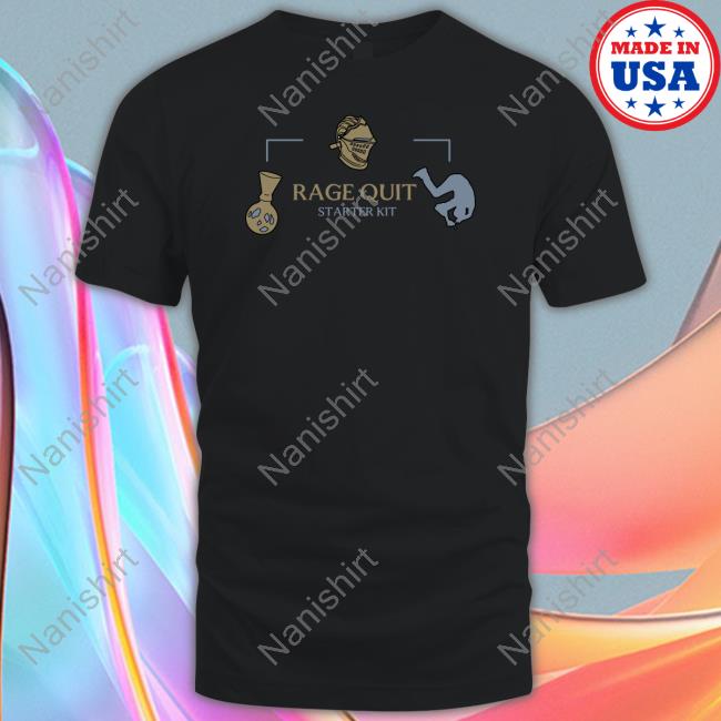 Unsubscribe Podcast Rage Quit Starter Kit Tee Shirt
