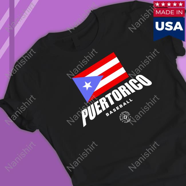 Official Puerto Rico Baseball T-Shirt