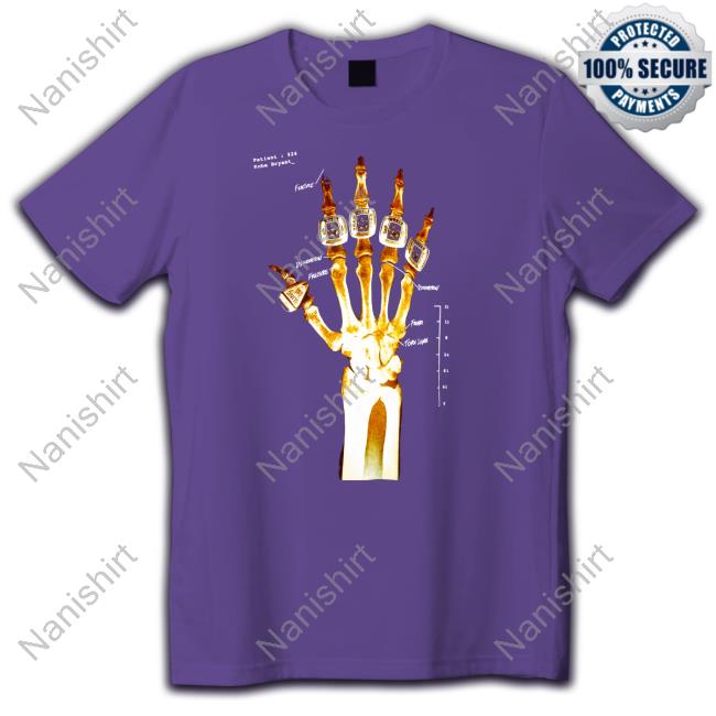 Limited Edition 5 Rings Skeleton Shirt Kobe Bryant