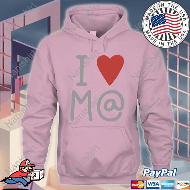 Eddsworld Store I Love M@ Crewneck Sweatshirt Eddsworld Store I Love M@ Hooded Sweatshirt