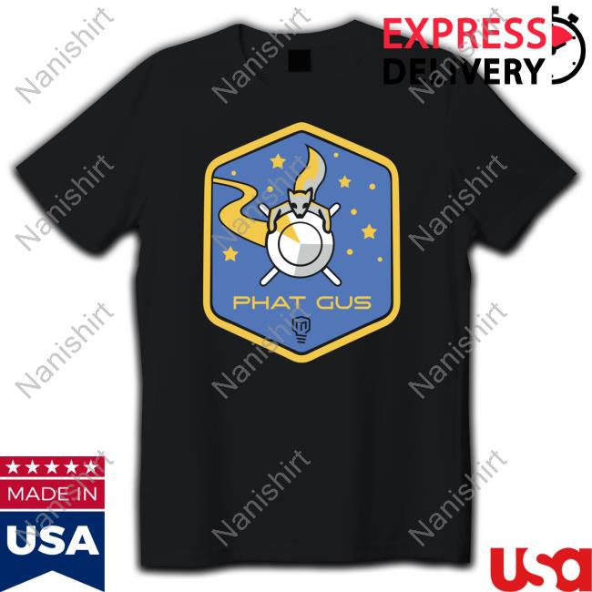 Phat Gus Mission Patch Hoodie Mark Rober Store Phat Gus Mission Patch Shirt Shirts