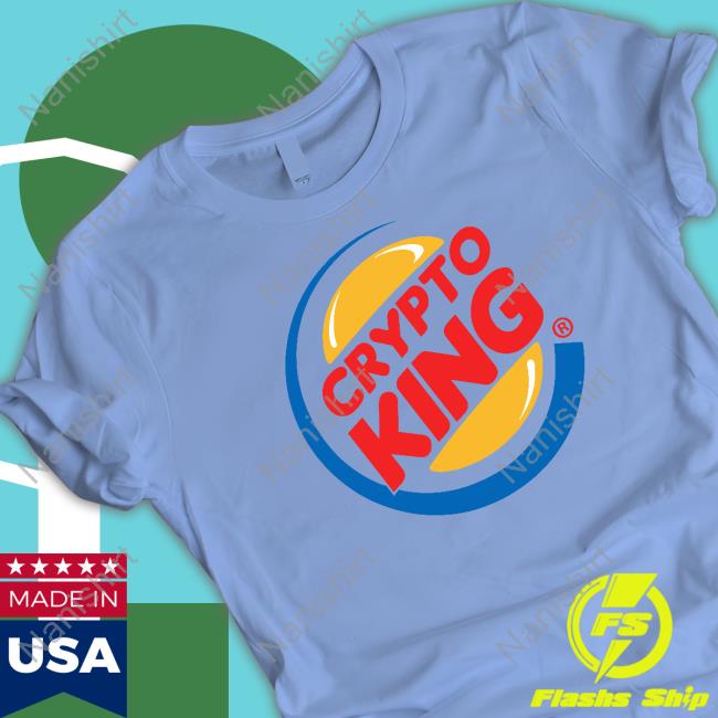 Crypto King White Shirt
