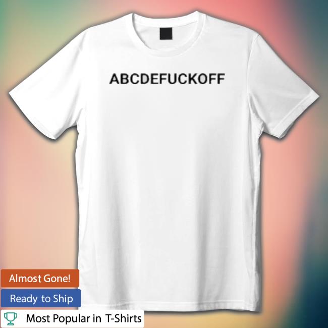 Abcdefuckoff White Hoodie