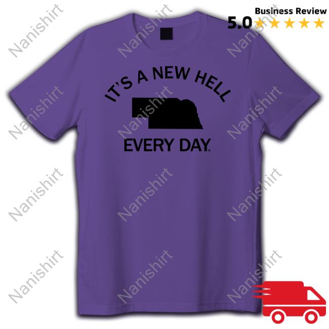 Official It's A New Hell Every Day T Shirt Jamie Lynn Bonkiewicz It's A New Hell Every Day Shirt